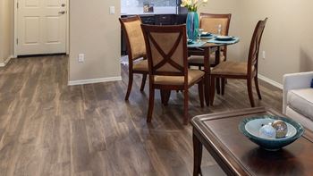Elegant vinyl plank flooring